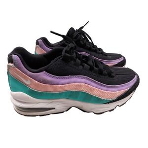 Nike Air Max 95 Sneakers Cushioned Running Shoes Kids‎ Boys 6.5Y